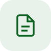 icone document vert