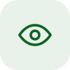 icone oeil vert
