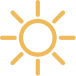 soleil orange