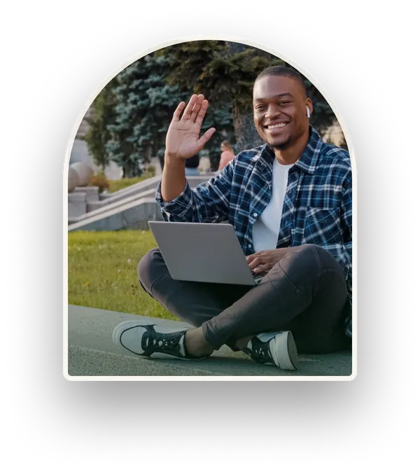 image de pc portatif et son propriétaire